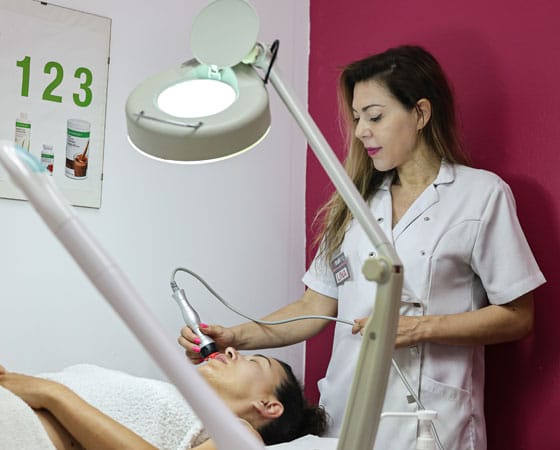 Limpieza facial hidratante